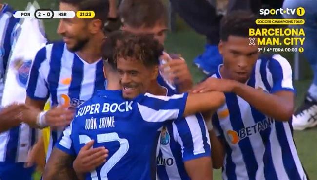 هدف بورتو الثاني في مرمي النصر