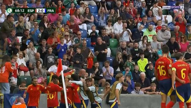 اهداف مباراة اسبانيا وفرنسا 2 0 نهائي كأس امم اوروبا تحت 19 عام