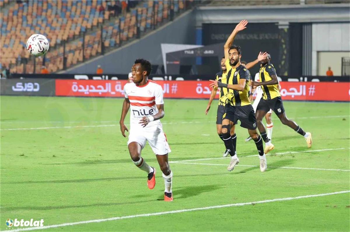 مباراة الزمالك والمقاولون العرب