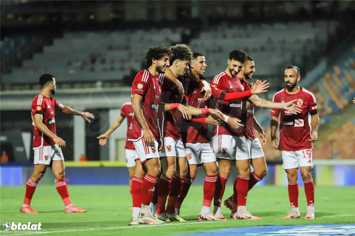 رجل مباراة الأهلي وسيراميكا كليوباترا في الدوري المصري