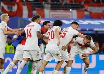 رجل مباراة تركيا والنمسا في يورو 2024