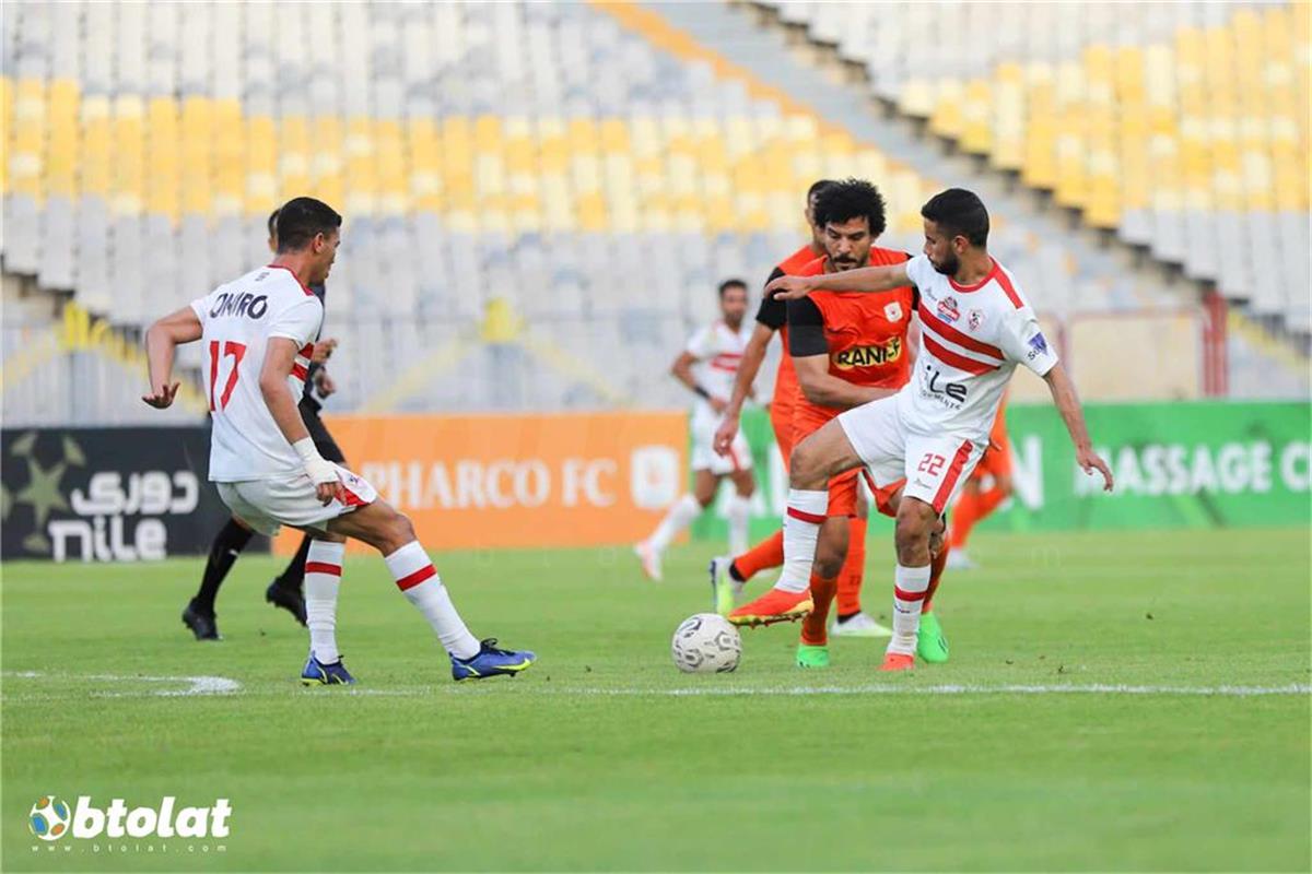 مباراة الزمالك وفاركو