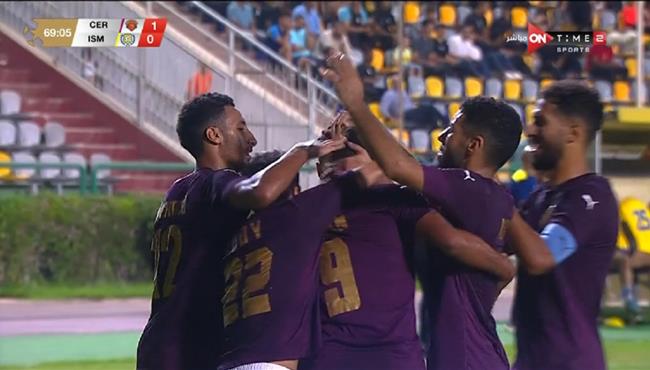 هدف فوز سيراميكا كليوباترا علي الاسماعيلي (1-1) الدوري المصري
