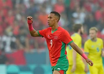 تشكيل المغرب أمام العراق في أولمبياد باريس 2024 موقف سفيان رحيمي