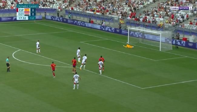 القائم يحرم اسبانيا من تسجيل هدف امام مصر في اولمبياد باريس