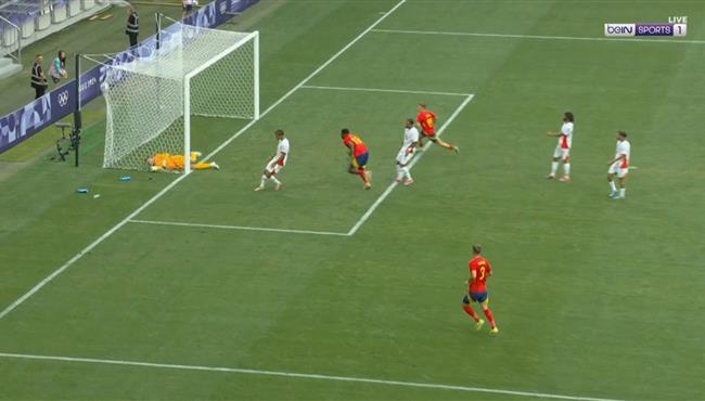 هدف اسبانيا في مرمي مصر بـ اولمبياد باريس