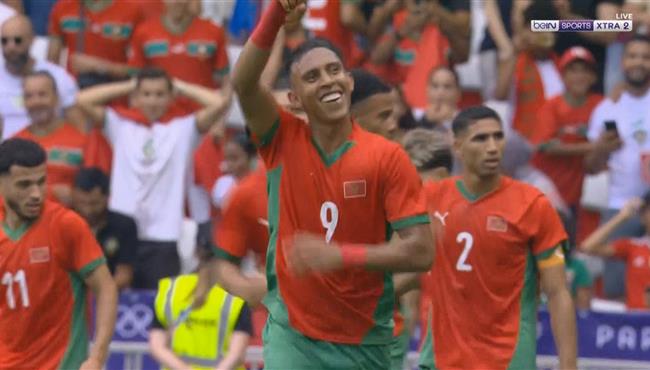 اهداف مباراة المغرب والعراق 3 0 اولمبياد باريس