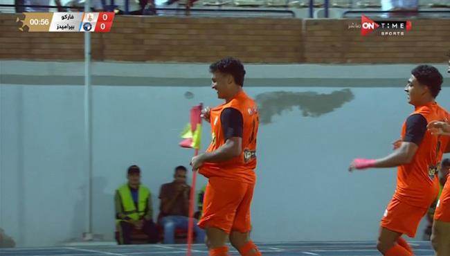 هدف احمد شريف في مرمي بيراميدز بالدوري المصري