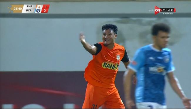 هدف شكري نجيب في مرمي بيراميدز بالدوري المصري