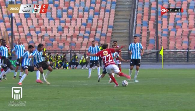 امام عاشور كاد ان يسجل هدف رائع امام الداخلية بالدوري المصري