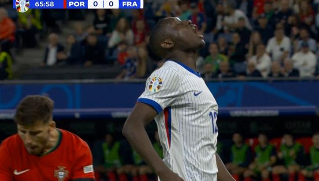 كولو مواني يهدر هدف محقق امام البرتغال بعد فدائية كبيرة من روبن دياز