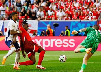 فيديو إيمبولو ي سجل هدف سويسرا الأول أمام إنجلترا في يورو 2024