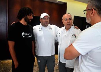 صور محمد النني ينضم لمعسكر منتخب مصر الأولمبي