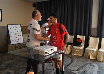 صور انضمام زيزو إلى معسكر منتخب مصر الأولمبي