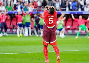 أكانجي بعد توديع سويسرا يورو 2024 خذلت بلادي بأكملها وأتمنى الحظ السعيد لـ إنجلترا