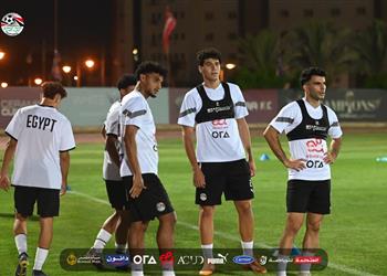 منتخب مصر الأوليمبي كامل العدد قبل السفر إلى فرنسا استعداد ا لـ أولمبياد باريس