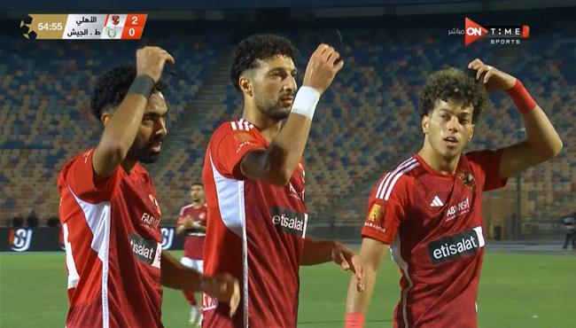 هدف وسام ابو علي في مرمي طلائع الجيش بالدوري المصري