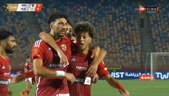 هدف وسام ابو علي الملغي في مرمي طلائع الجيش بالدوري المصري
