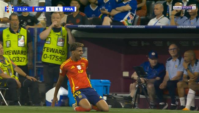 هدف لامين يامال العالمي في مرمي فرنسا بيورو 2024