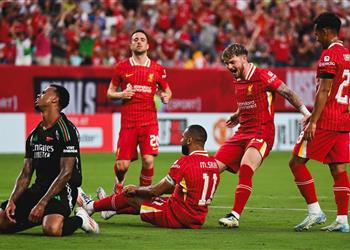 فيديو محمد صلاح يقود ليفربول لفوز ودي مثير على آرسنال