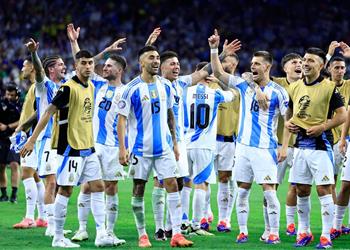 سيطرة الأرجنتين كونيمبول ي علن تشكيل كوبا أمريكا 2024 المثالي