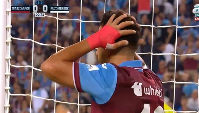 تريزيجيه يهدر هدف محقق لطرابزون سبور امام روجومبيروك بالدوري الاوروبي