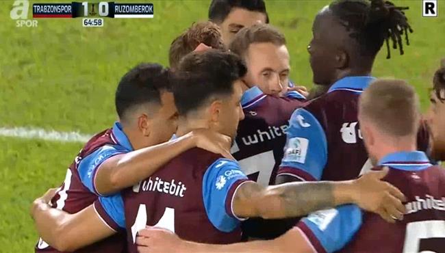 هدف فوز طرابزون سبور علي روجومبيروك 1 0 الدوري الاوروبي