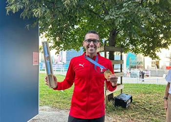 أحمد الجندي بعد ذهبية الأولمبياد لا أستطيع وصف مشاعري وأتطلع إلى لوس أنجلوس 2028