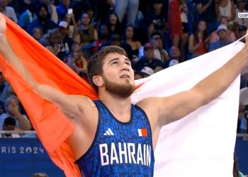 فيديو ميدالية جديدة لـ البحرين أحمد تاج الدين يتوج بذهبية المصارعة الحرة في أولمبياد باريس