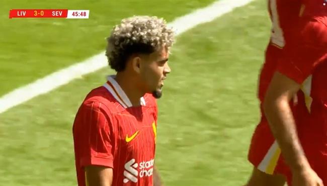 هدف لويس دياز الثاني في مرمي اشبيلية