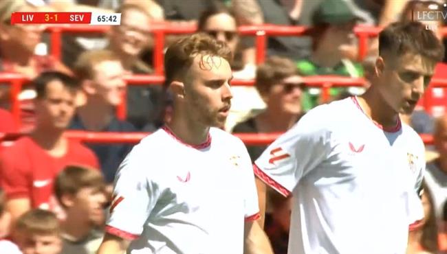 هدف اشبيلية الاول الرائع في مرمي ليفربول