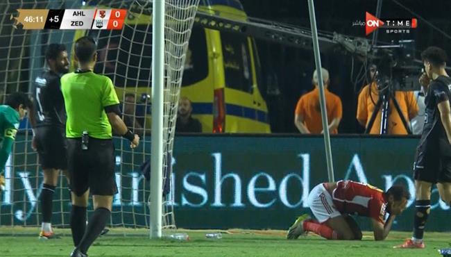 كهربا يهدر فرصة لا تصدق امام زد بالدوري المصري