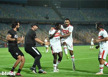 فيديو أكينيولا يسجل هدف تعادل الزمالك أمام طلائع الجيش في الدوري