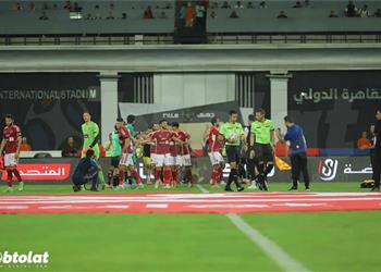 بدلاء الأهلي أمام إنبي في الدوري المصري ريندروف على الدكة