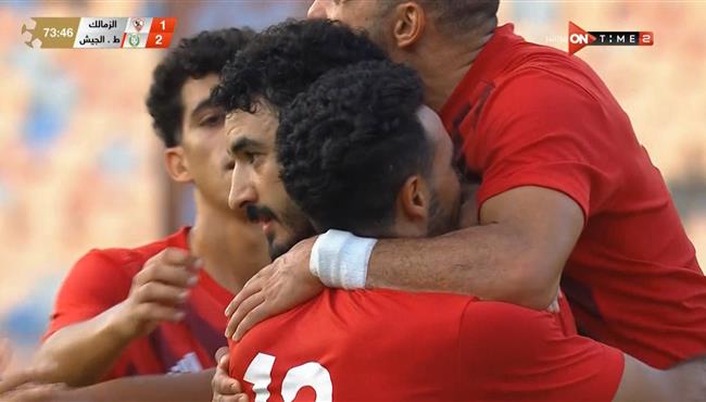 هدف محمد حمدي زكي في مرمي الزمالك بالدوري المصري