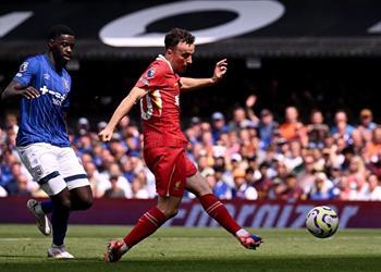 فيديو صناعة محمد صلاح ديوجو جوتا يسجل هدف ليفربول الأول أمام إيبسويتش تاون