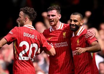 فيديو الأول مع سلوت محمد صلاح يقود ليفربول للفوز على إيبسويتش في افتتاح مشوارهم بـ الدوري الإنجليزي