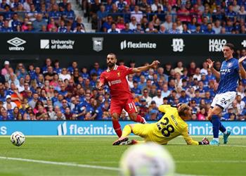 تقييم محمد صلاح في مباراة ليفربول وإيبسويتش تاون بـ الدوري الإنجليزي