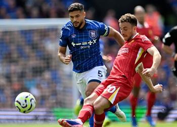 تقييم سام مرسي في مباراة ليفربول وإيبسويتش بـ الدوري الإنجليزي