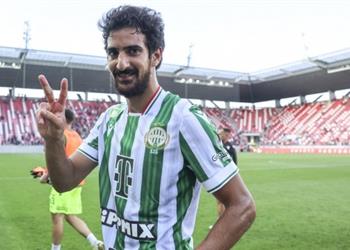 بن رمضان أساسي ا مع فرينسفاروش في ديربي بودابست بالدوري المجري