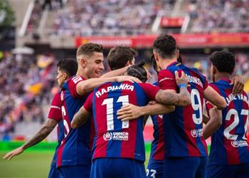 تشكيل برشلونة أمام فالنسيا في الدوري الإسباني ليفاندوفسكي يقود الهجوم