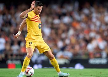 فيديو في 6 دقائق فالنسيا يتقدم وليفاندوفسكي يسجل هدف تعادل برشلونة