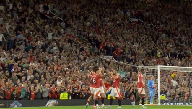 هدف فوز مانشستر يونايتد القاتل علي فولهام 1 0 الدوري الانجليزي