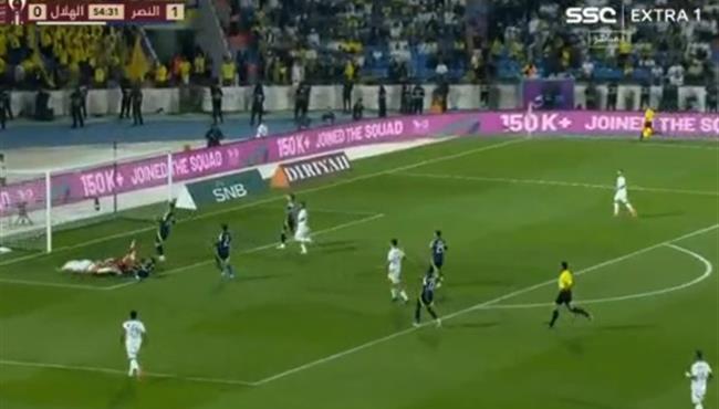 هدف تعادل الهلال مع النصر 1 1 سافيتش