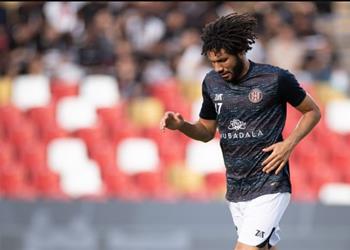 النني يشارك في فوز الجزيرة على البطائح بكأس مصرف أبوظبي الإسلامي