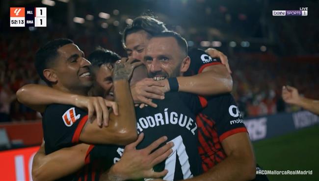 هدف تعادل ريال مايوركا مع ريال مدريد 1 1 الدوري الاسباني