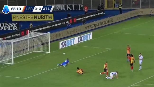 اهداف مباراة اتالانتا وليتشي 4 0 الدوري الايطالي