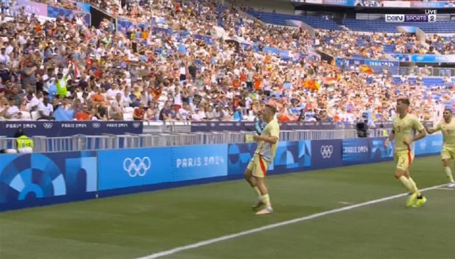 هدف فيرمين لوبيز الاول الرائع في مرمي اليابان باولمبياد باريس