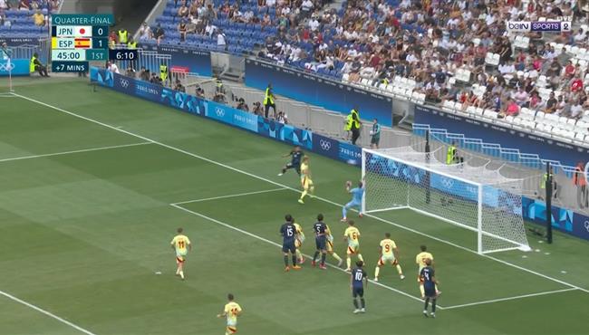 القائم يحرم اليابان من تسجيل هدف امام اسبانيا في اولمبياد باريس