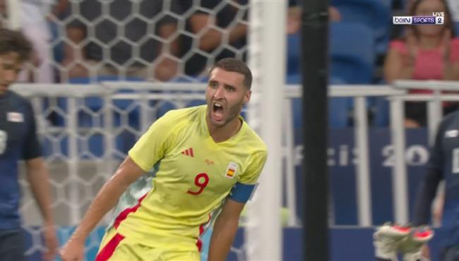 هدف اسبانيا الثالث في مرمي اليابان باولمبياد باريس